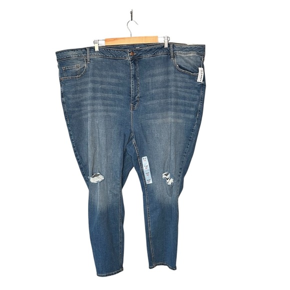 NWT Old Navy Plus Size Rockstar Super Skinny High Rise - Picture 2 of 11